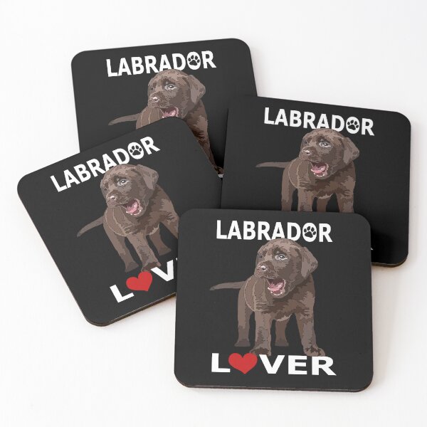 Item preview, Chocolate Labrador Lover designed and sold by Just-Arts-4U.