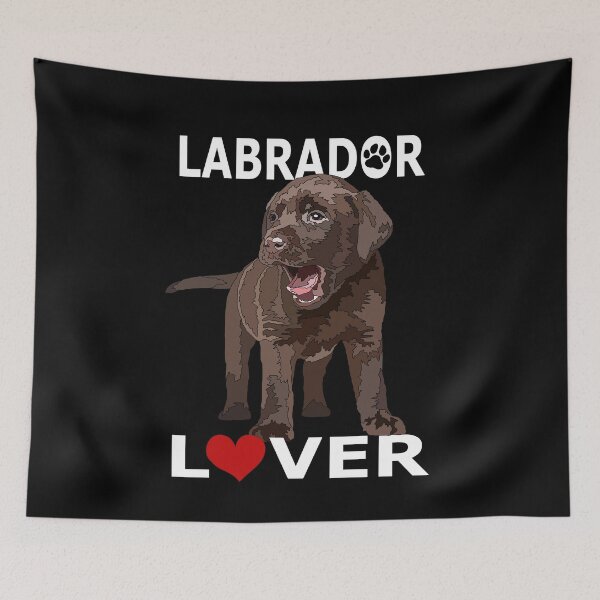 Item preview, Chocolate Labrador Lover designed and sold by Just-Arts-4U.