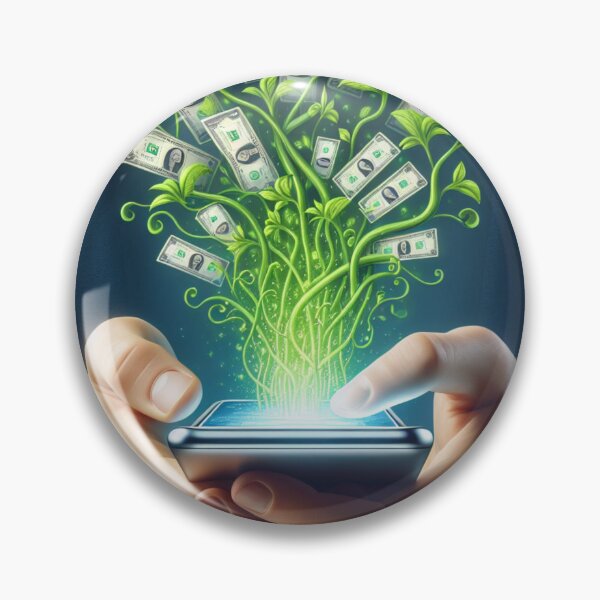 Item preview, Money Tree Entrepreneurs Casual Wear,Money Tree Digital Wealth Growth Gift Entrepreneurship designed and sold by majidi1.