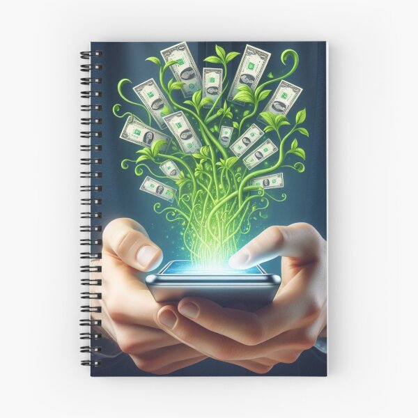 Item preview, Money Tree Entrepreneurs Casual Wear,Money Tree Digital Wealth Growth Gift Entrepreneurship designed and sold by majidi1.