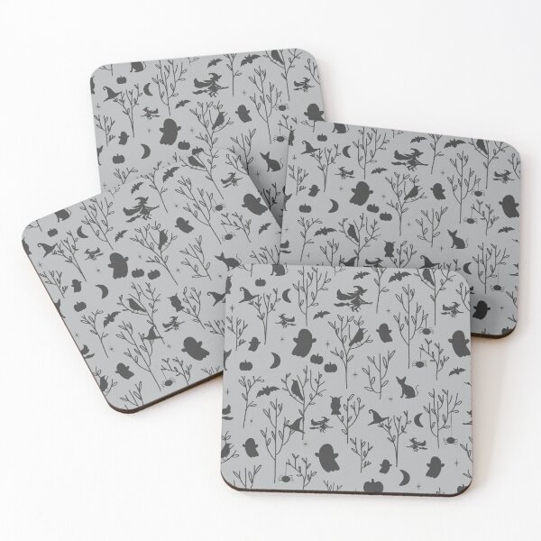 Item preview, Halloween Haunted Hoods Grey designed and sold by susycosta.