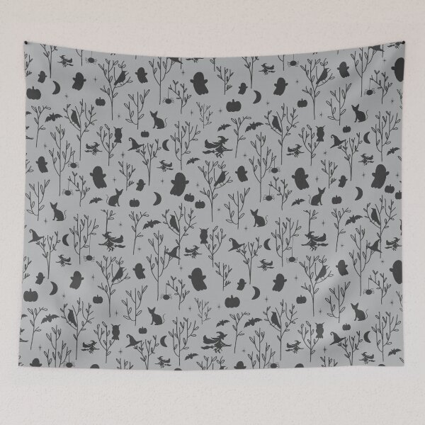 Item preview, Halloween Haunted Hoods Grey designed and sold by susycosta.