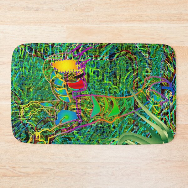 Item preview, Sphinx Camouflaging in the Green Background designed and sold by gryhenart.