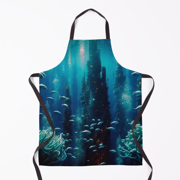 Item preview, Surreal Underwater City of Dreams designed and sold by koreatvtea.