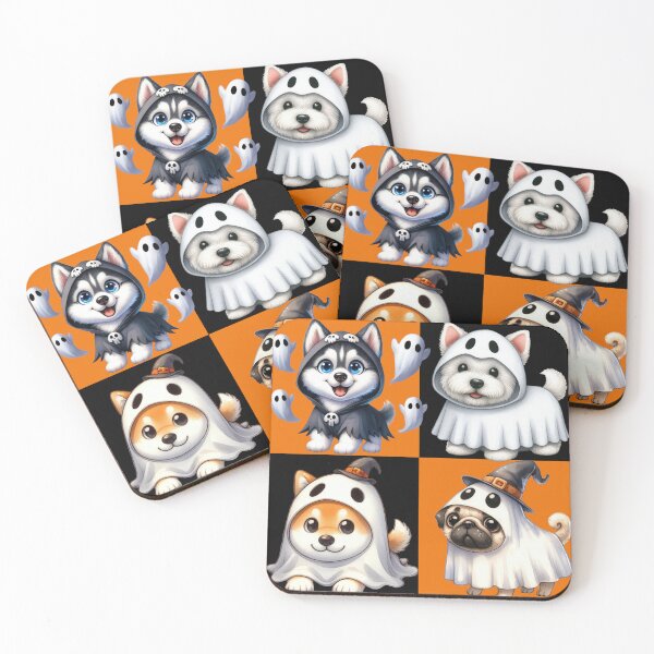 Item preview, Cute Halloween dogs. designed and sold by TenderSoar.