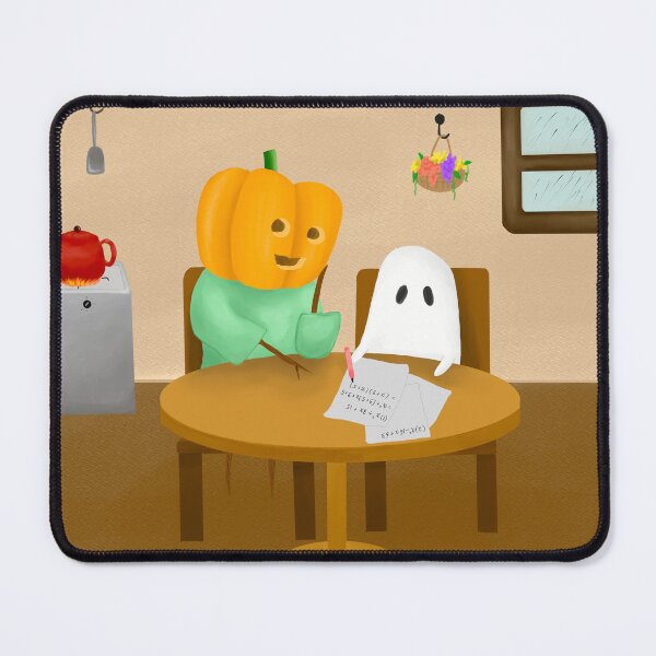 Item preview, A Pumpkin Teaching Math To a Ghost designed and sold by Schocolatemx.
