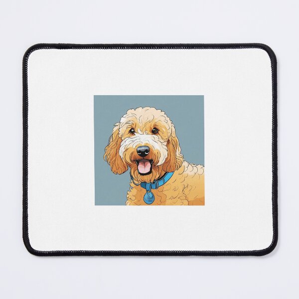 Item preview, Fluffy golden retriever designed and sold by fleurbroeijer.