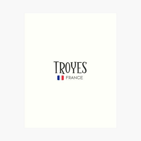 Item preview, Troyes - France  designed and sold by StudioRedKoala.