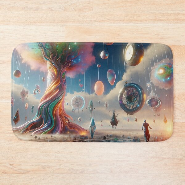 Item preview, Surreal Floating Clocks and Crystalline Tree designed and sold by koreatvtea.