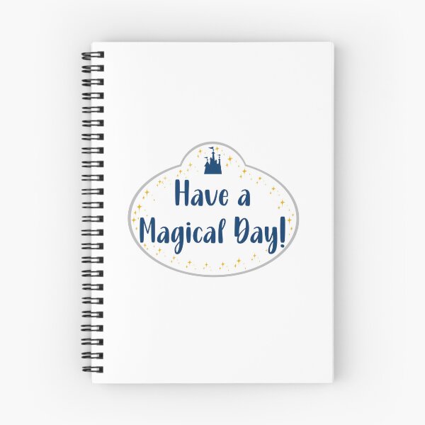 Item preview, Retro "Magical Day" Name Tag Theme Park Sticker designed and sold by Brooke’s Broadway Stickers.
