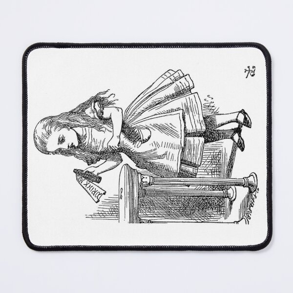 Item preview, Alice having a drink. designed and sold by jamiestarr.