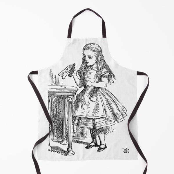 Item preview, Alice having a drink. designed and sold by jamiestarr.