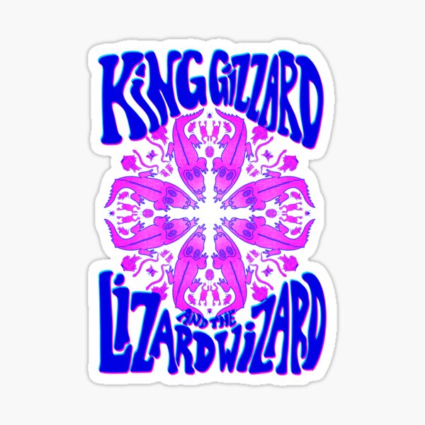 Item preview, King Gizzard Kaleidoscope of Life (just pink and blue version)  designed and sold by snailychan.