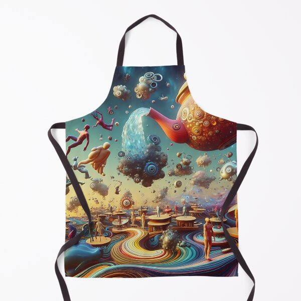 Item preview, Surreal Realm of Floating Teapots and Unpredictable Gravity designed and sold by koreatvtea.