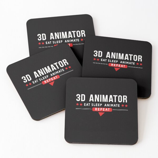 Item preview, The Daily Routine of a 3D Animator: Eat, Sleep, Animate, Repeat designed and sold by ArteeInnovation.