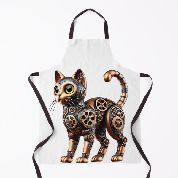 Item preview, mechanical cat designed and sold by FusiTink.
