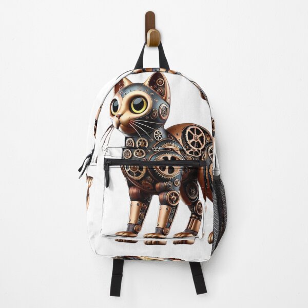 Item preview, mechanical cat designed and sold by FusiTink.