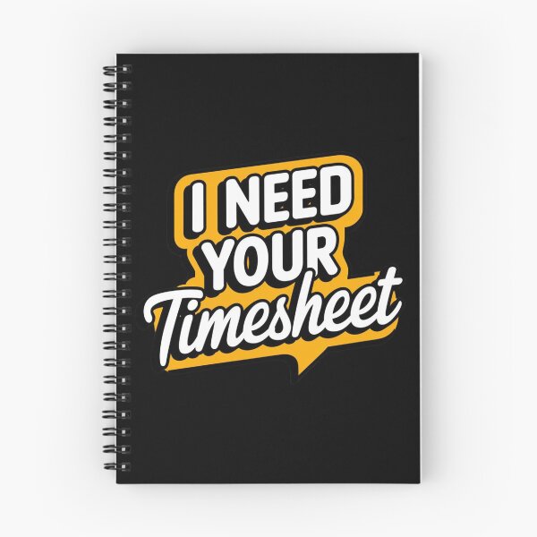 Item preview, I need your timesheet designed and sold by MonaCreations.