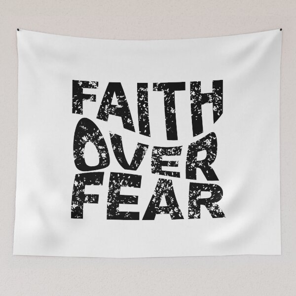 Item preview, Faith Over Fear Speckle  designed and sold by PraiseAndGrace.