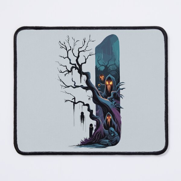 Item preview, Haunted Forest of Lost Souls - Halloween Creepy Art designed and sold by -DEEWOLF-.