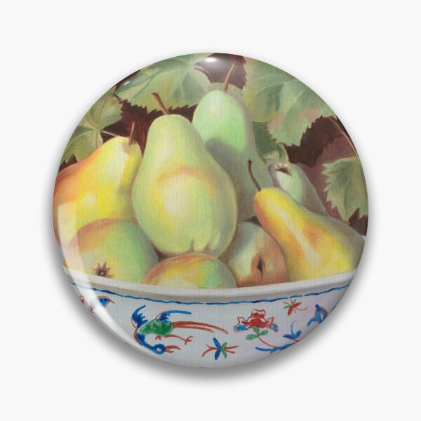 Item preview, Pears in a Painted Bowl designed and sold by MichaelEpp.