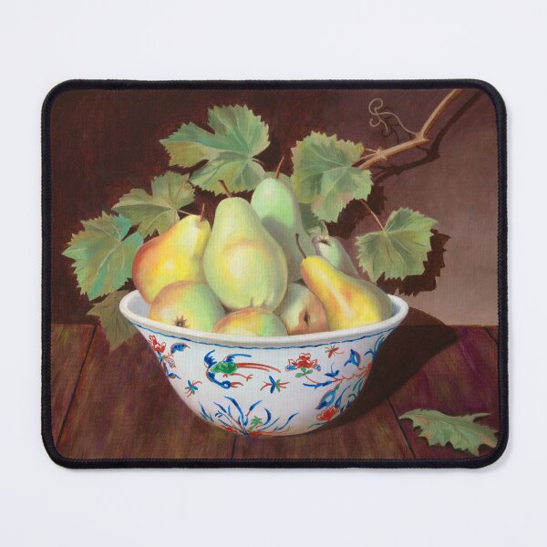 Item preview, Pears in a Painted Bowl designed and sold by MichaelEpp.