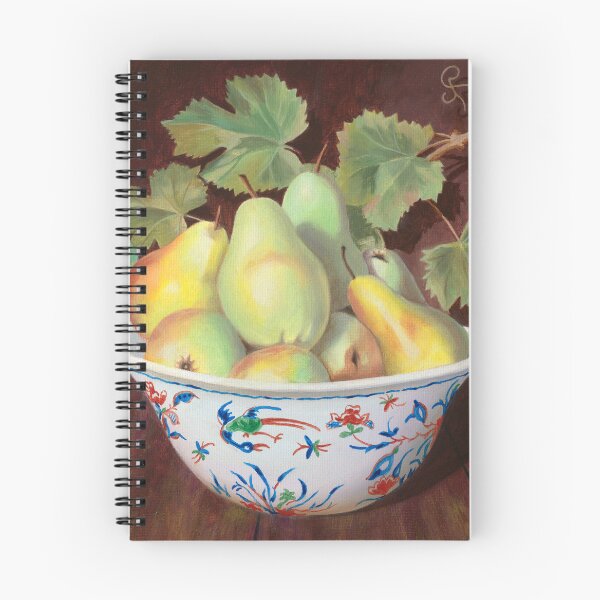 Item preview, Pears in a Painted Bowl designed and sold by MichaelEpp.