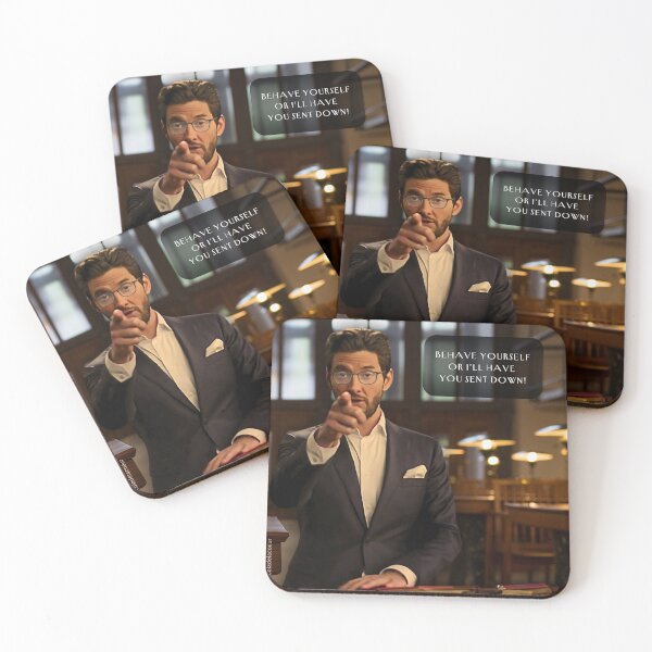Item preview, Hot Professor: Behave Yourself (Ben Barnes) designed and sold by Nicola Delacoeur.