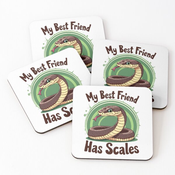 Item preview, My best friend has scales Snake Lover designed and sold by HandicraftArt.