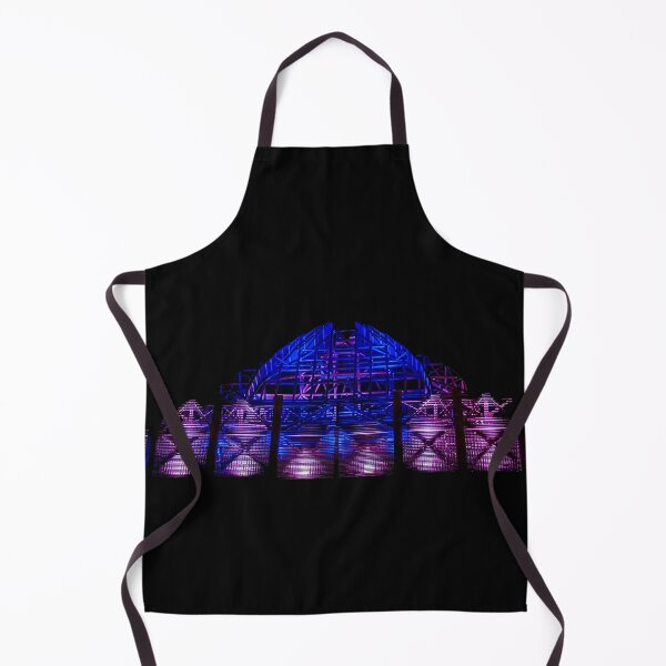 Item preview, Purple and Blue Light Building Silhouette designed and sold by SafariByMarisa.