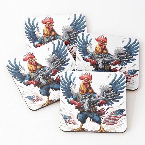 Item preview, Patriotic Rooster designed and sold by DabGraphic.
