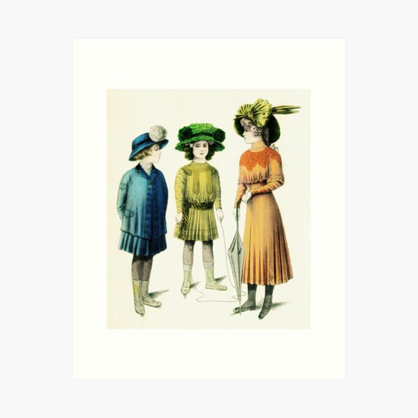 Item preview, Edwardian Playground Fashions 1, 1908 designed and sold by The Real Victorian.