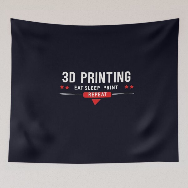 Item preview, 3D PRINTING EAT SLEEP PRINT REPEAT designed and sold by ArteeInnovation.
