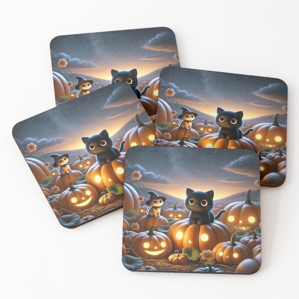 Item preview, Halloween Special: Cats in Pumpkinland designed and sold by TrueCraftLabs.