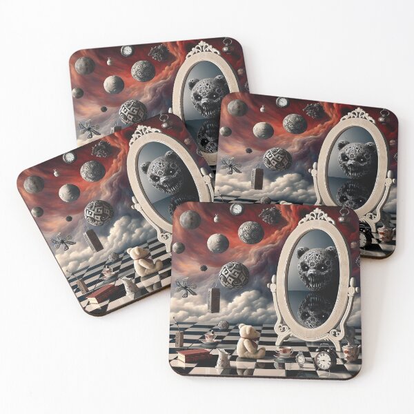 Item preview, Sinister Reflection of the Teddy Bear designed and sold by koreatvtea.