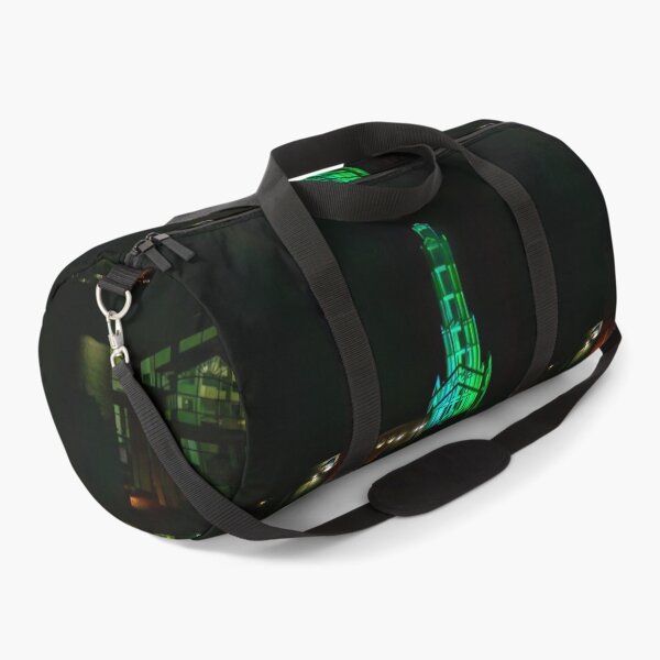 Item preview, Green Lights, City Sky at Night designed and sold by SafariByMarisa.