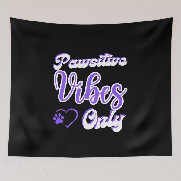 Item preview, Pawsitive Vibes Only Positive uplifiting  for dog lovers designed and sold by Golden-Heaven.