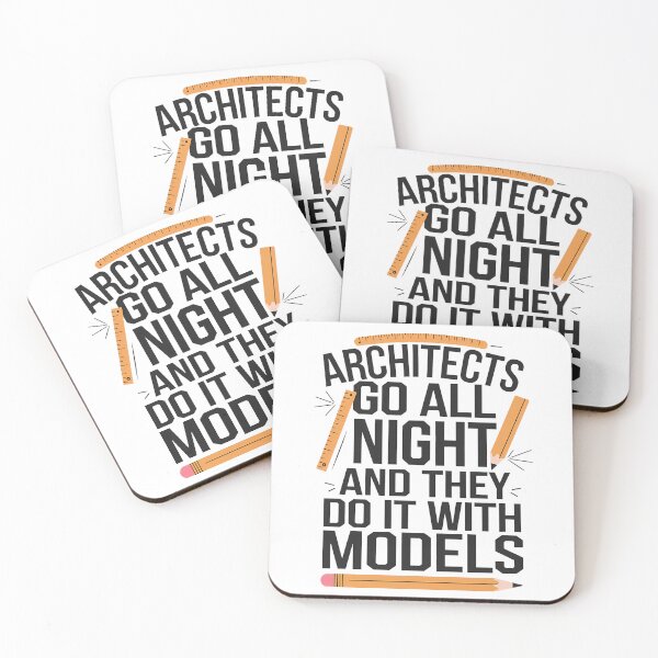 Item preview, Architects Go All Night and They Do It with Models designed and sold by PursuitHive.