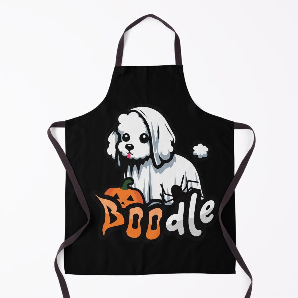 Item preview, Boodle Cute halloween poodle ghost designed and sold by SleekVisuals.