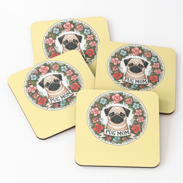 Item preview, Pug Mom designed and sold by FrictionMaxxing.
