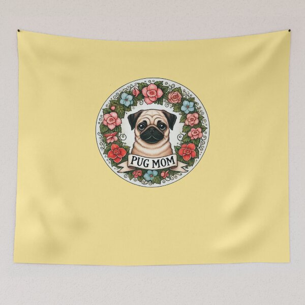 Item preview, Pug Mom designed and sold by FrictionMaxxing.