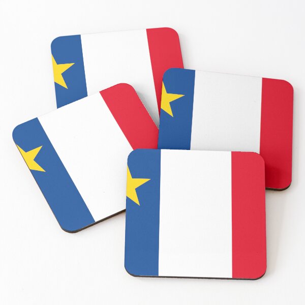 Item preview, Acadian flag designed and sold by Multinatio.