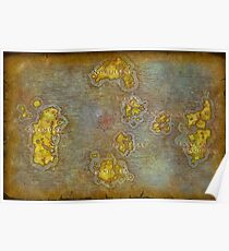 WoW Map Poster