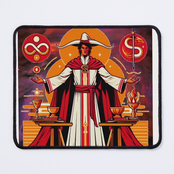 Item preview, The Tarot Deck : The Magician Le Bateleur new version 10 designed and sold by Helios Be. Lavsh.