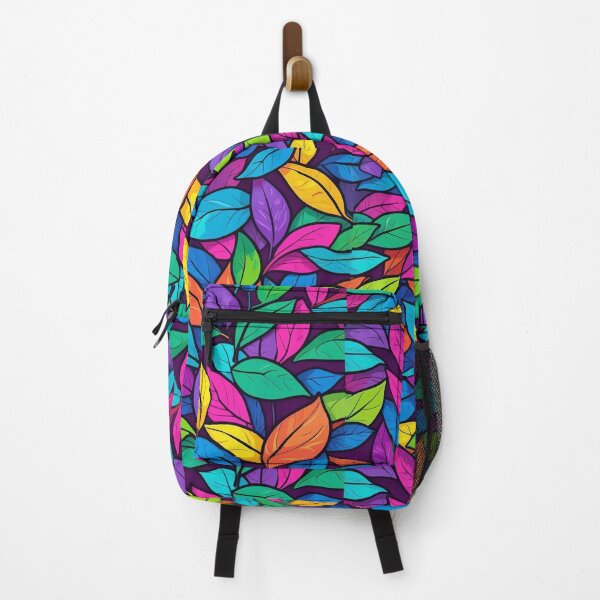 Item preview, Colourful Leaves in an Abstract Garden Harmony designed and sold by ArtComixHaven.