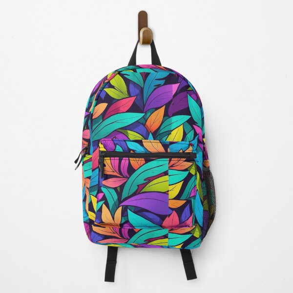 Item preview, Vibrant Leaf Garden in Colourful Layers designed and sold by ArtComixHaven.