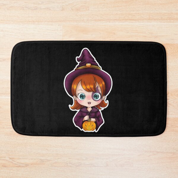 Item preview, Halloween cute witch designed and sold by Drawersofdraw.