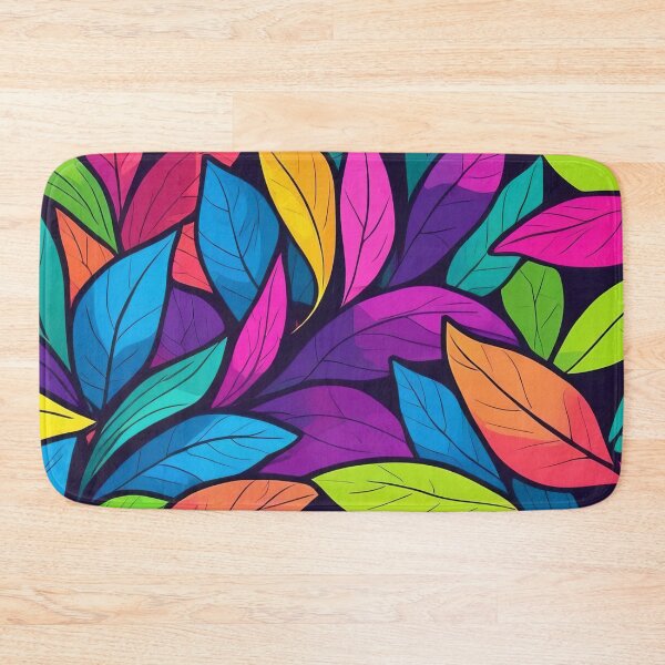 Item preview, Vivid Burst of Leaves in Colour Harmony designed and sold by ArtComixHaven.