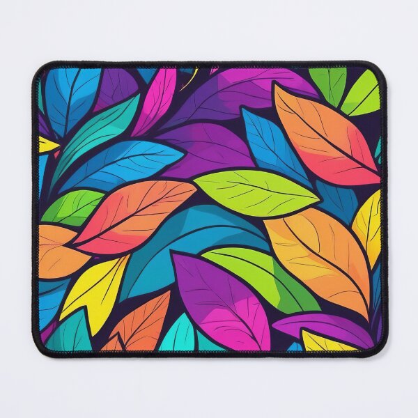 Item preview, Vivid Burst of Leaves in Colour Harmony designed and sold by ArtComixHaven.