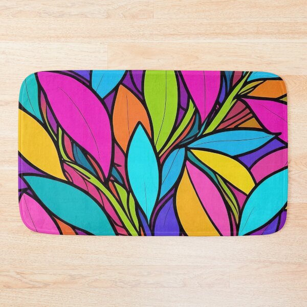 Item preview, Tropical Tapestry of Vibrant Leaves designed and sold by ArtComixHaven.